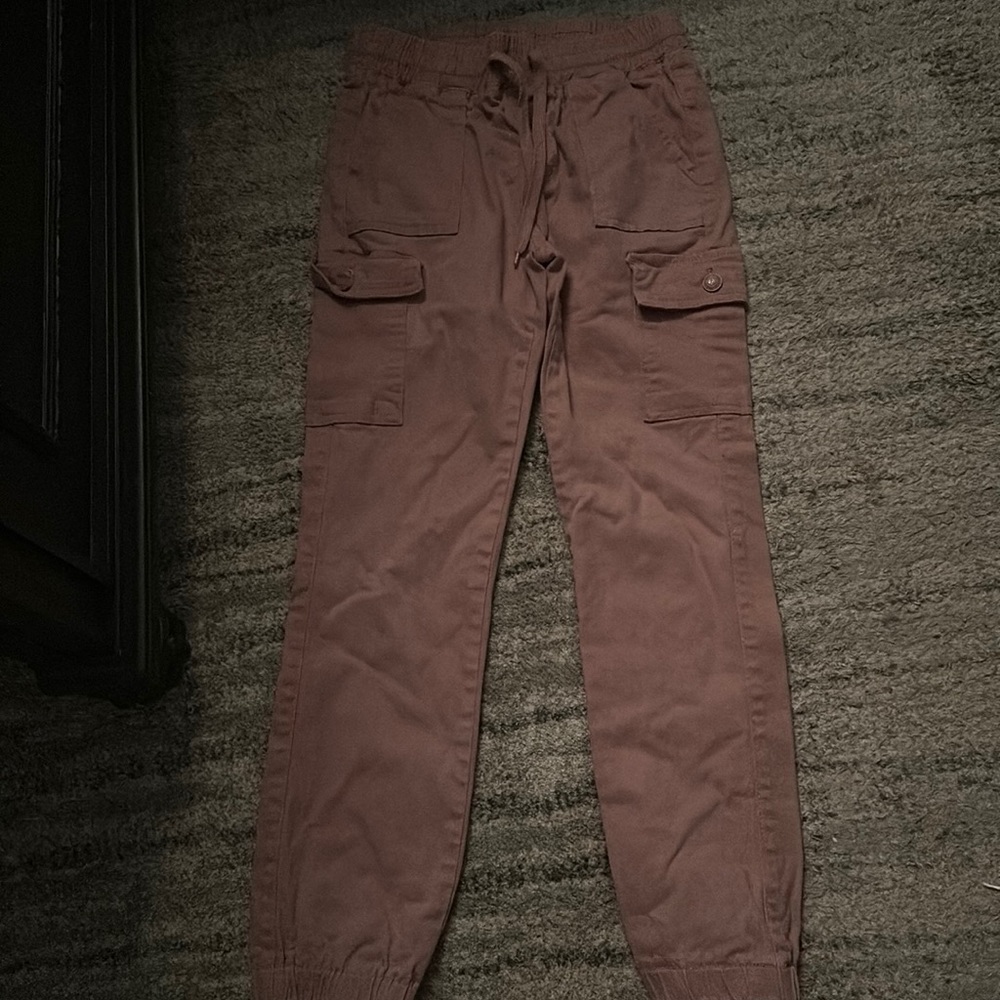 pink joggers